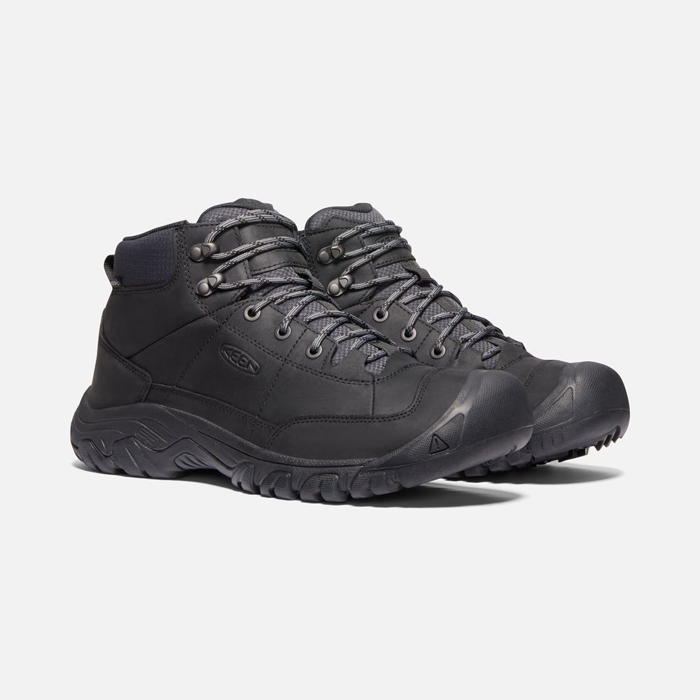 Bottes Chukka Keen Homme Noir | Targhee Iii Waterproof | XIHLB-7203